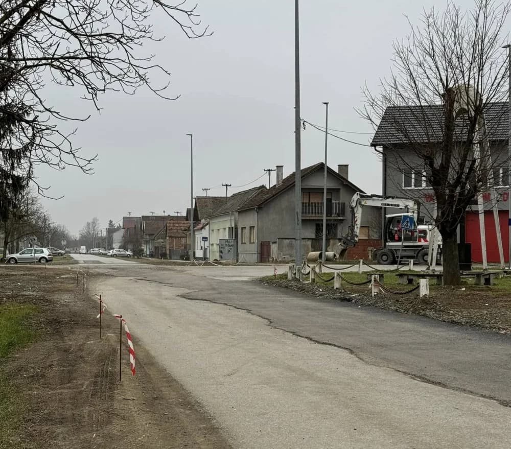 Izgradnja kružnog toka u Slobodnici - zapoćeli pripremni radovi