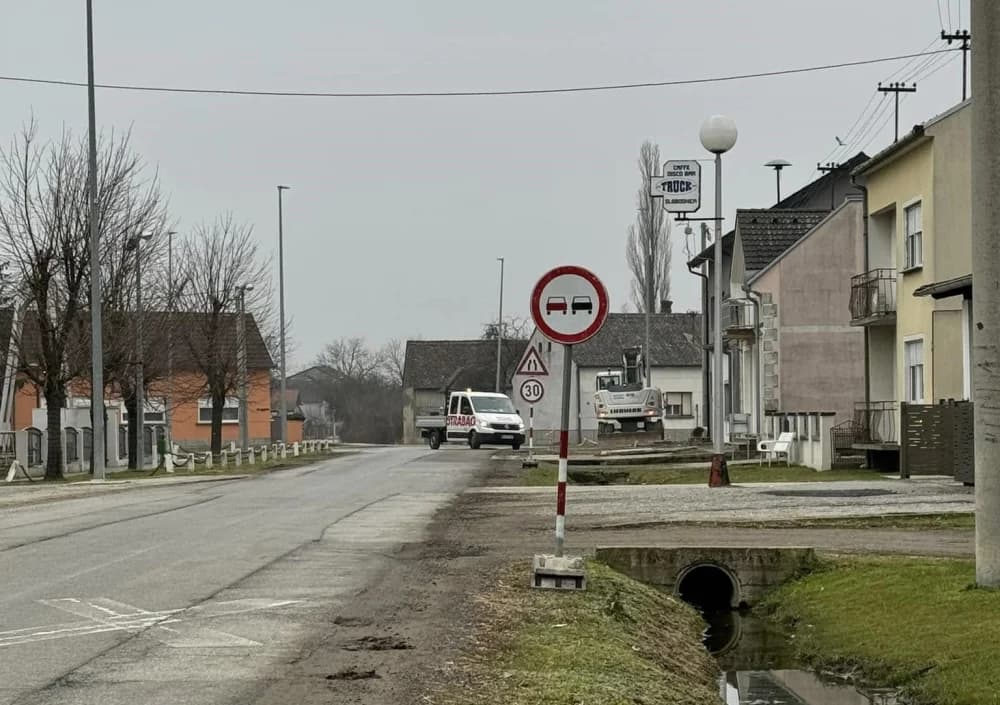 Izgradnja kružnog toka u Slobodnici - zapoćeli pripremni radovi