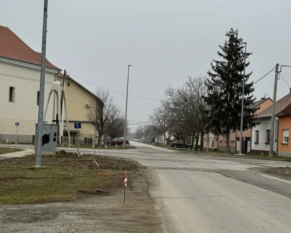 Izgradnja kružnog toka u Slobodnici - zapoćeli pripremni radovi