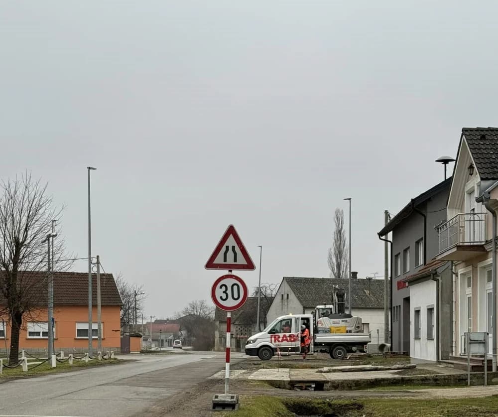 Izgradnja kružnog toka u Slobodnici - zapoćeli pripremni radovi