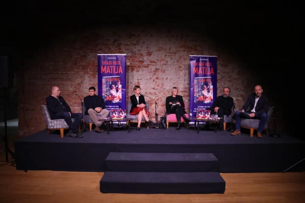 Drago Hedl u Zagrebu predstavio svoju novu knjgu ʼMatijaʼ: U prvim redovima na predstavljanju Vladimir Šeks i brojna druga poznata lica