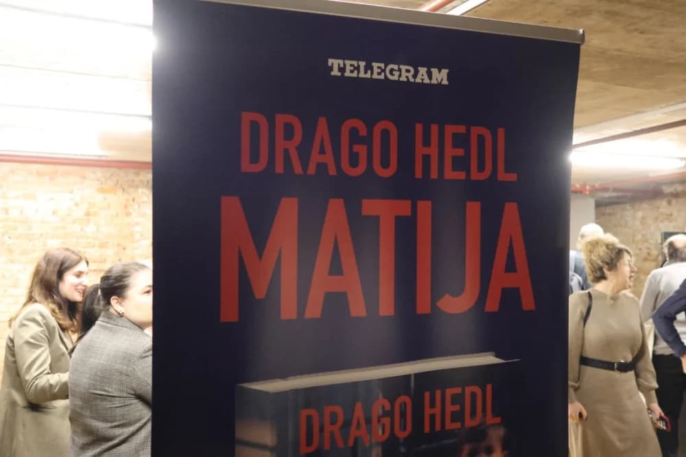 Drago Hedl u Zagrebu predstavio svoju novu knjgu ʼMatijaʼ: U prvim redovima na predstavljanju Vladimir Šeks i brojna druga poznata lica