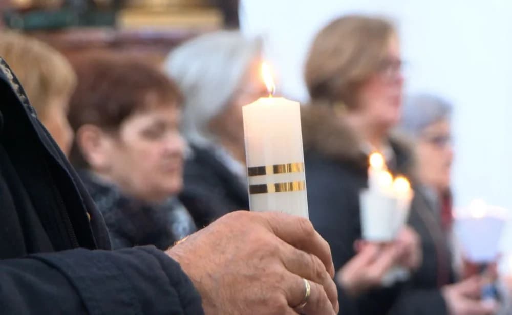MARINJE - Katolički vjernici slave blagdan Prikazanja Gospodinova ili Svijećnicu