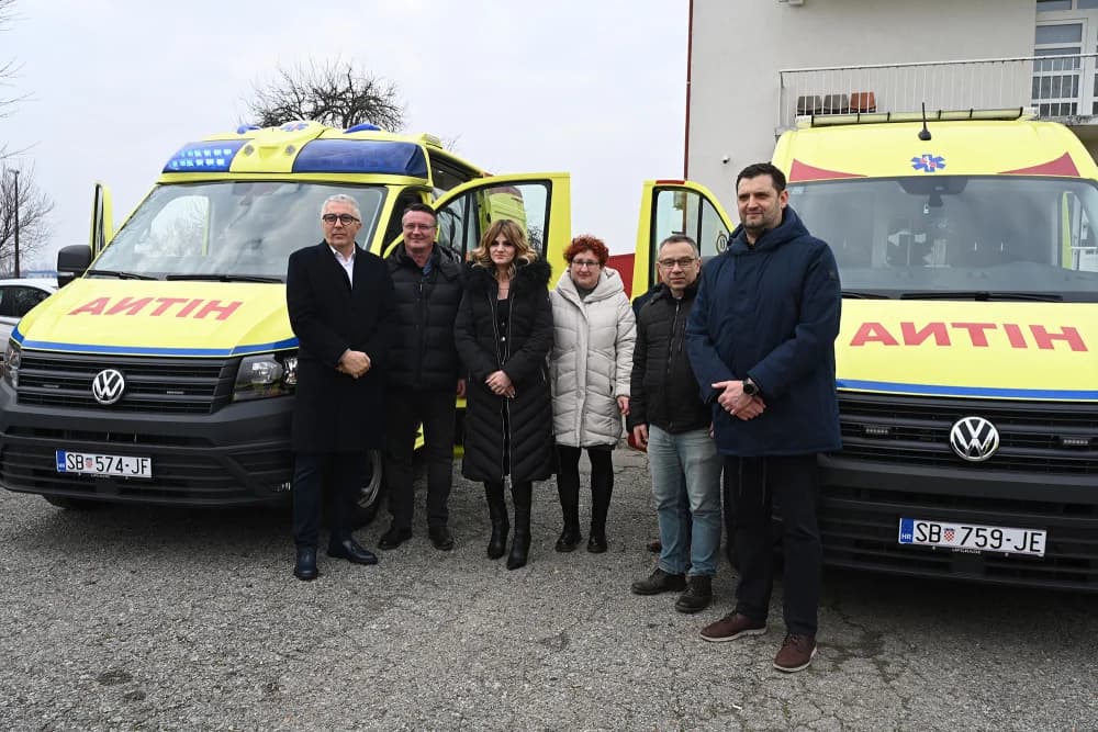 NOVA VOZILA ŽUPANIJSKOME ZAVODU ZA HITNU MEDICINU