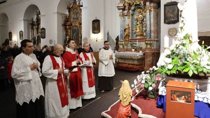 Sveti Blaž proslavljen u franjevačkoj crkvi u Slavonskom Brodu