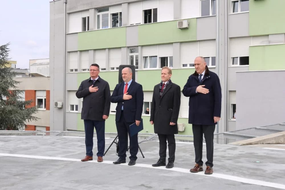 Svečano otvoren novoizgrađeni heliodrom u Slavonskom Brodu kakav bi poželjeli i drugi daleko veći gradovi