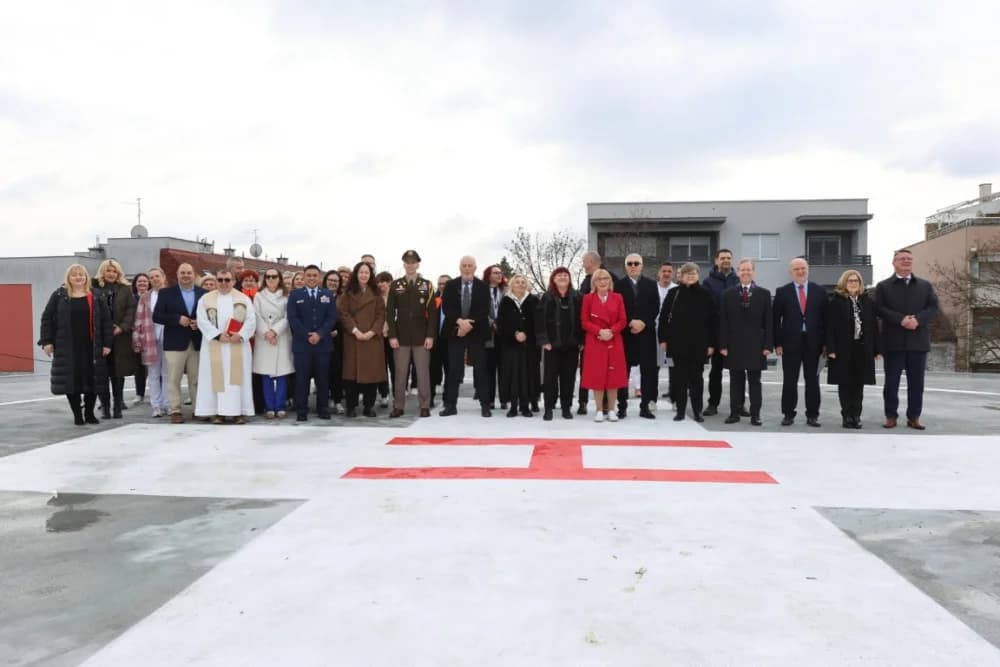 Svečano otvoren novoizgrađeni heliodrom u Slavonskom Brodu kakav bi poželjeli i drugi daleko veći gradovi