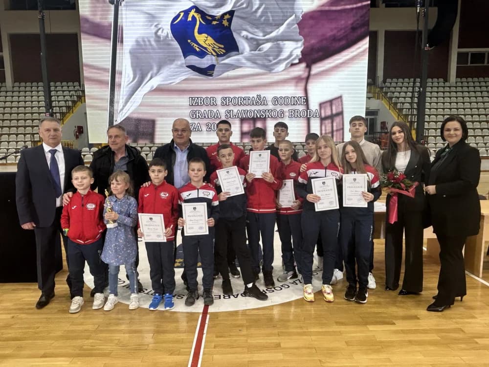 Proglašeni najuspješniji sportaši s područja grada Sl. Broda u 2024. godini