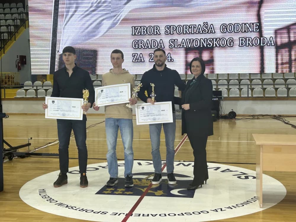 Proglašeni najuspješniji sportaši s područja grada Sl. Broda u 2024. godini