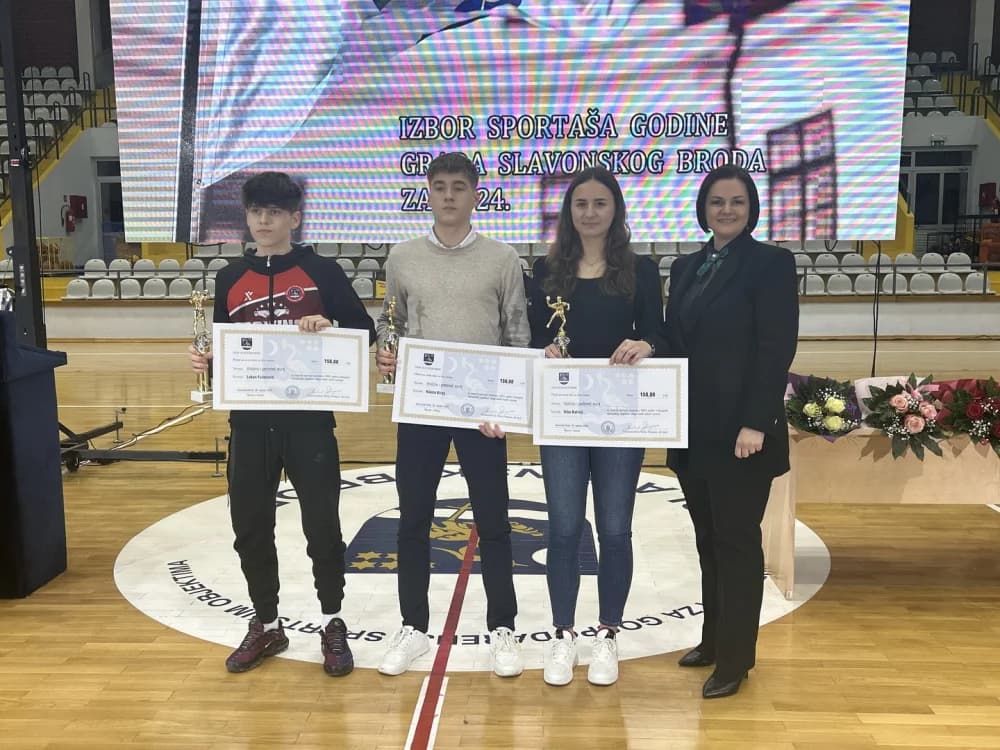 Proglašeni najuspješniji sportaši s područja grada Sl. Broda u 2024. godini