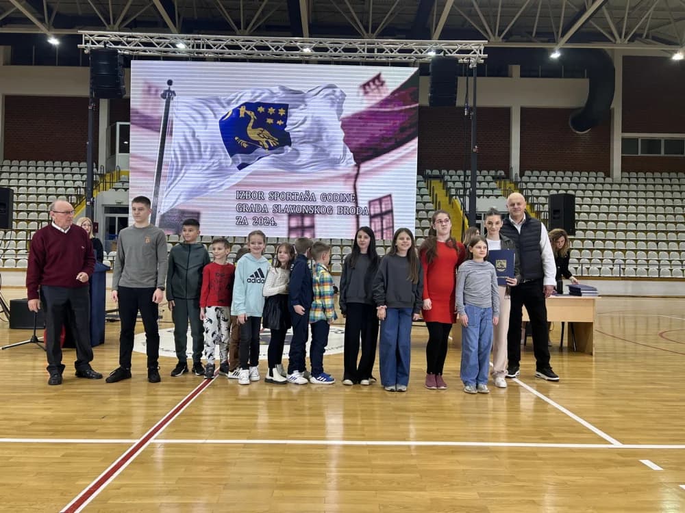 Proglašeni najuspješniji sportaši s područja grada Sl. Broda u 2024. godini
