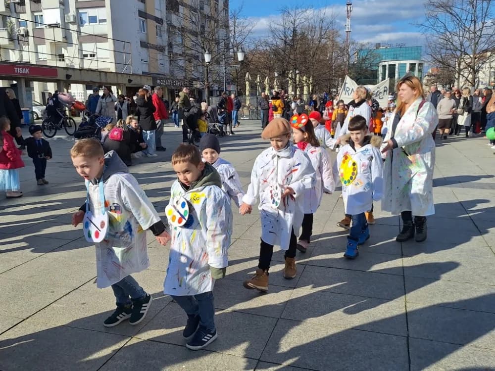 /VELIKA FOTOGALERIJA/ 27. Dječje pokladne svečanosti okupile male i velike građane u veseloj atmosferi