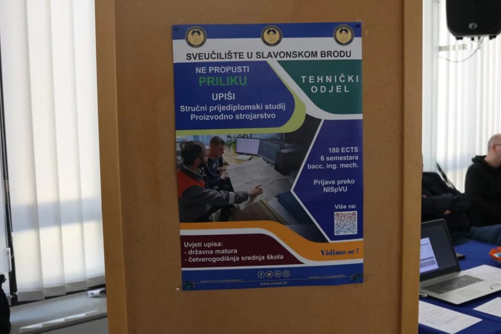 Brodsko-posavski maturanti više nego zadovoljni s ponuđenim akademskim programima na Sveučilištu u Slavonskom Brodu