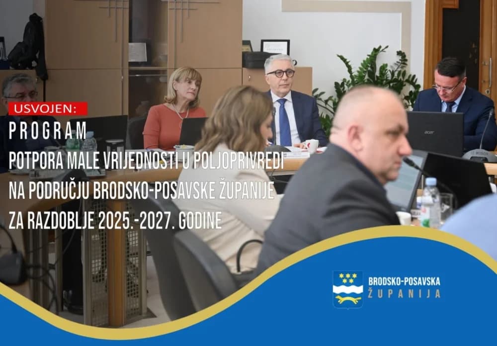 NASTAVLJA SE PROGRAM POTPORA POLJOPRIVREDNICIMA