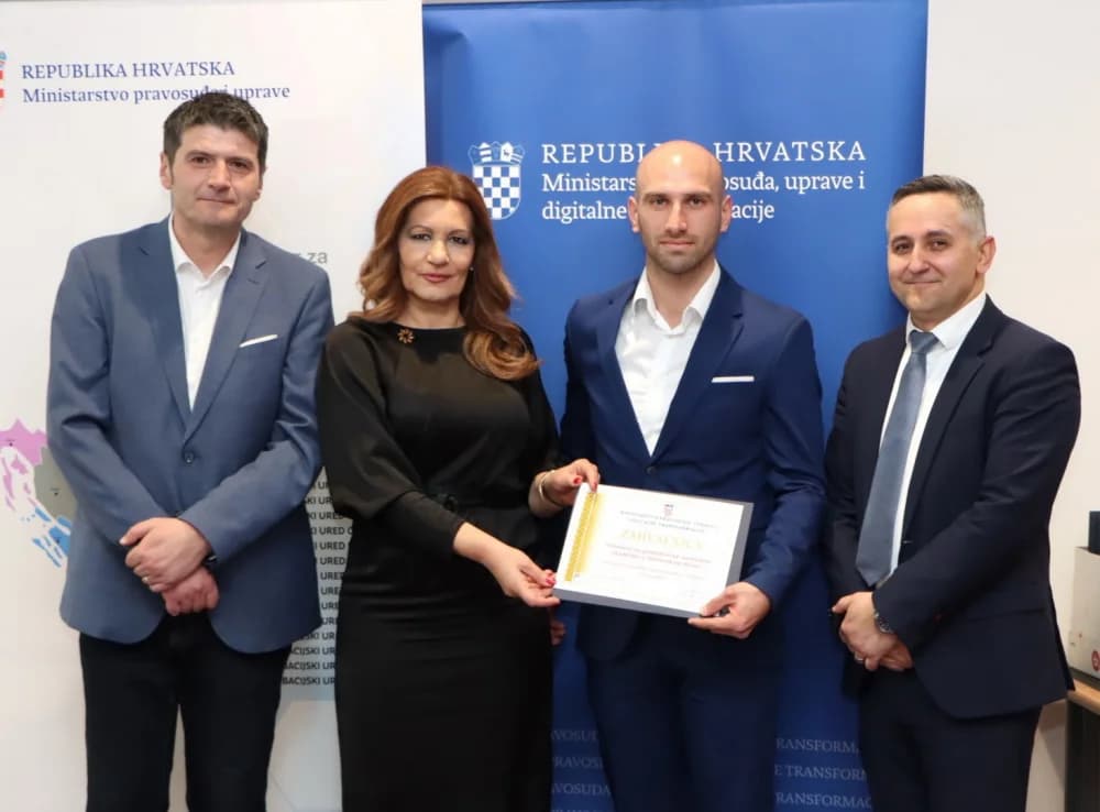 Ustanova za gospodarenje športskim objektima u Slavonskom Brodu dodijeljena zahvalnica za suradnju s probacijskom službom