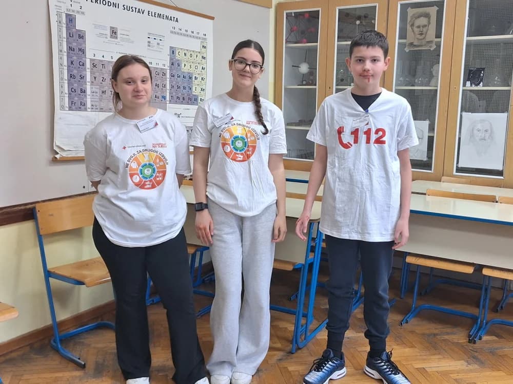 Gimnazija „Matija Mesić“ domaćin Gradskog natjecanja mladih Hrvatskog Crvenog križa