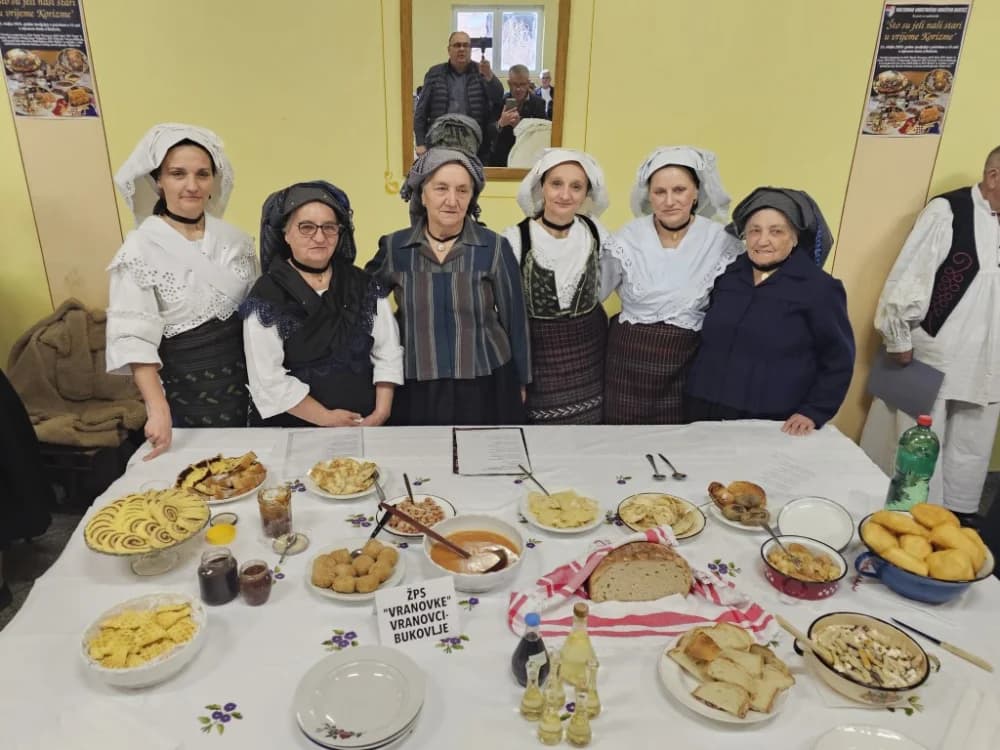 Vranovke sudjelovale na tradicionalnoj manifestaciji „Što su jeli naši stari u vrijeme korizme“ u susjednoj županiji