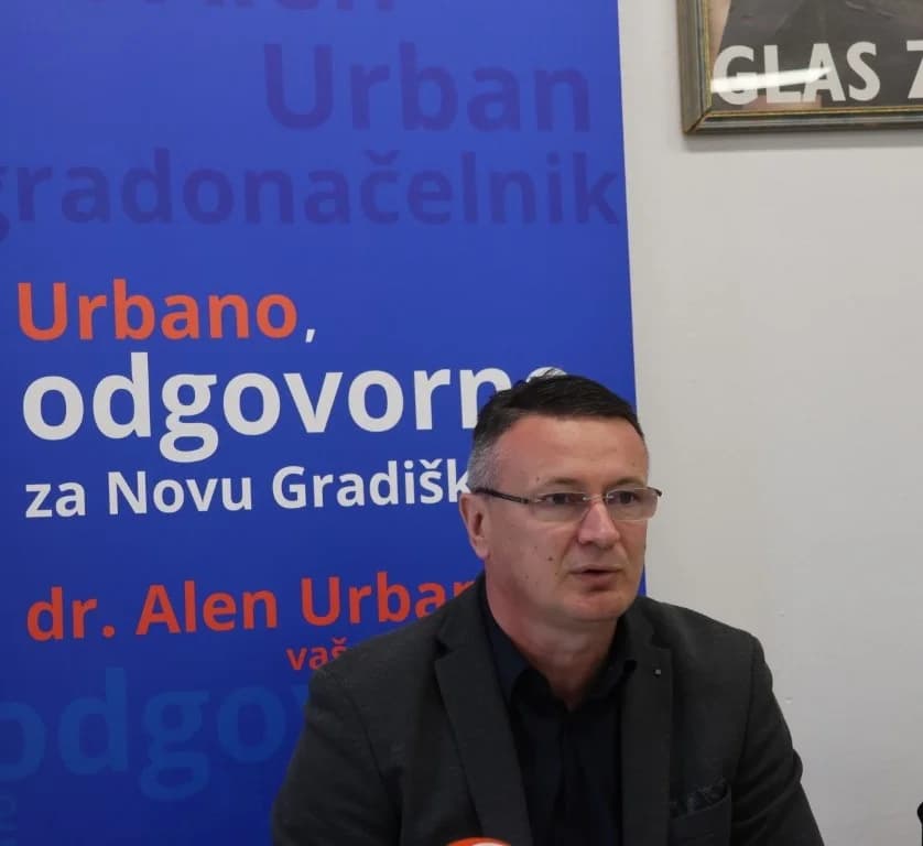 Urbano i odgovorno za Novu Gradišku Alen Urban – kandidat HDZ-a za gradonačelnika Nove Gradiške