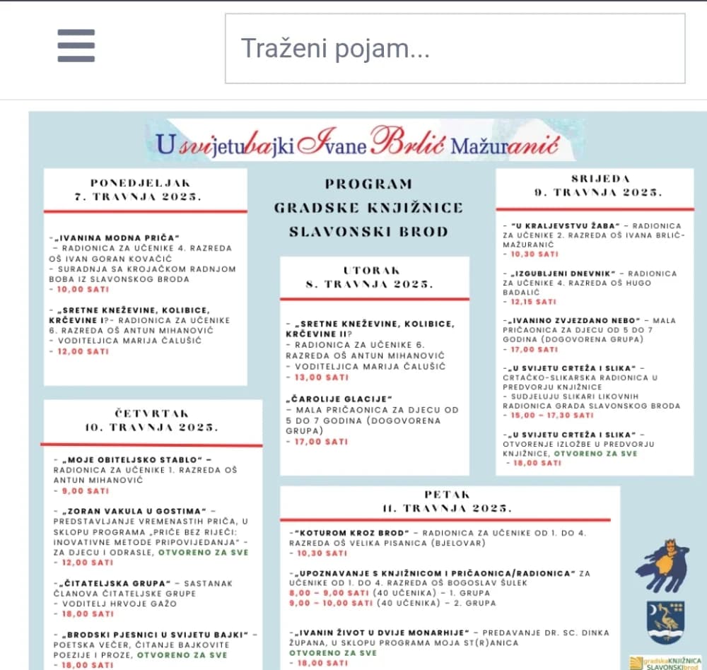 Uđite u čaroliju bajki u Gradskoj knjižnici