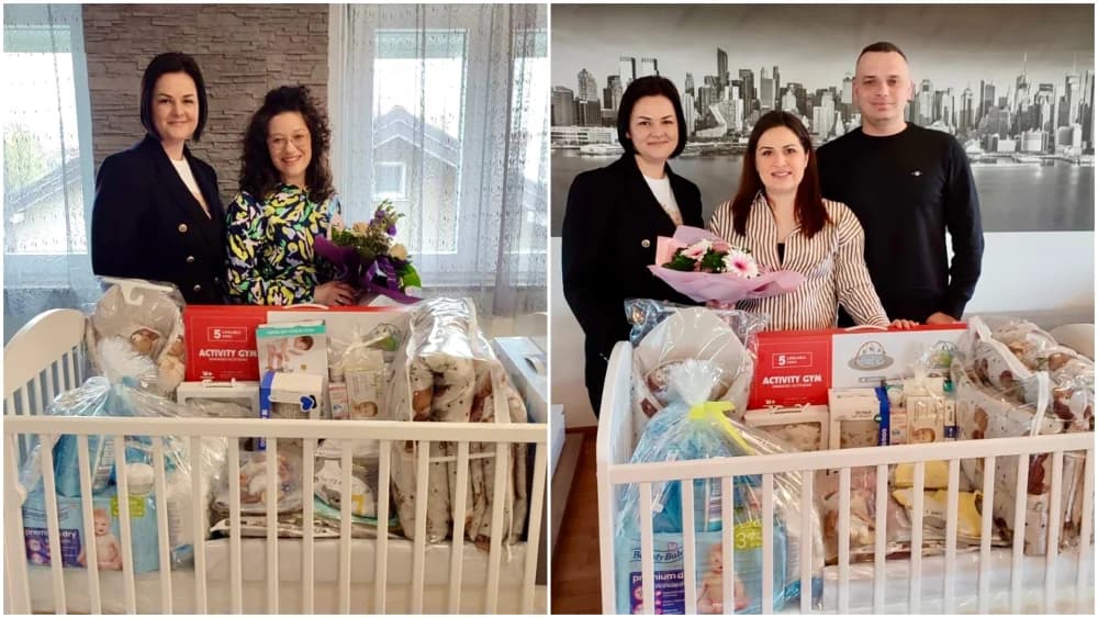 Grad nastavlja s dodjelom opreme za bebe