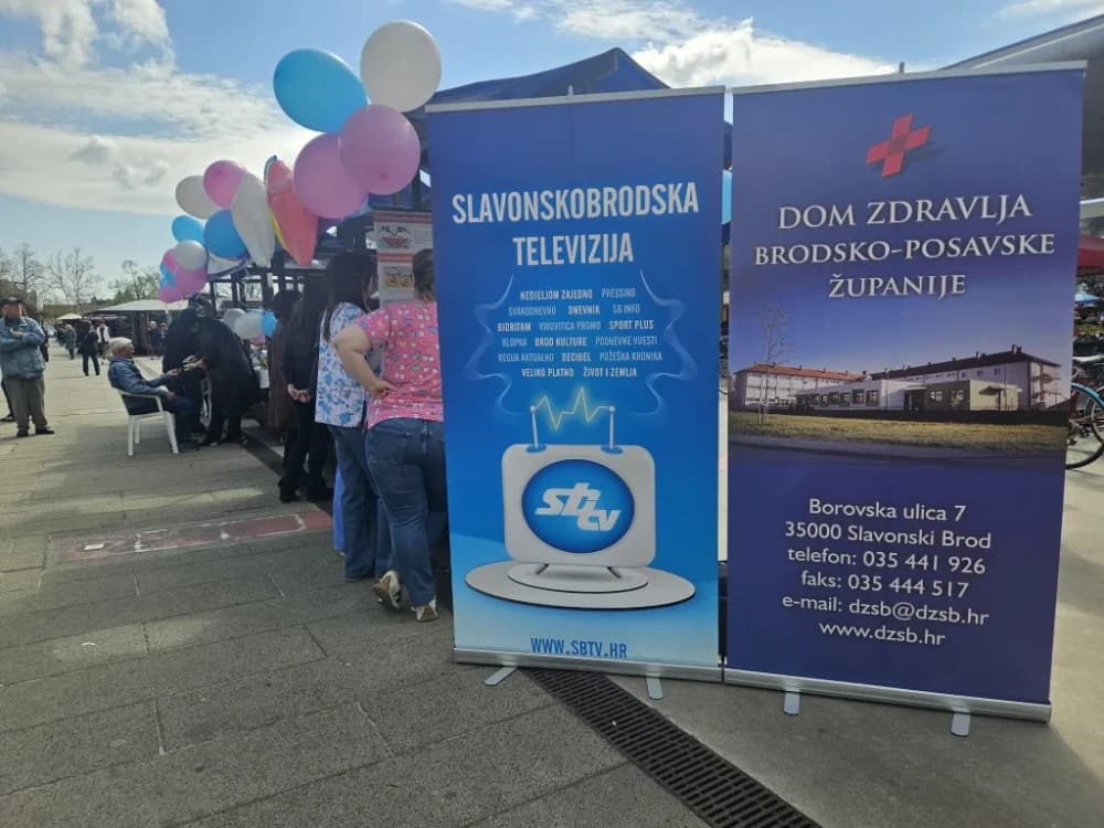 Slavonsko-brodska televizija 19. godinu organizirao akciju u povodu Svjetskog dana zdravlja
