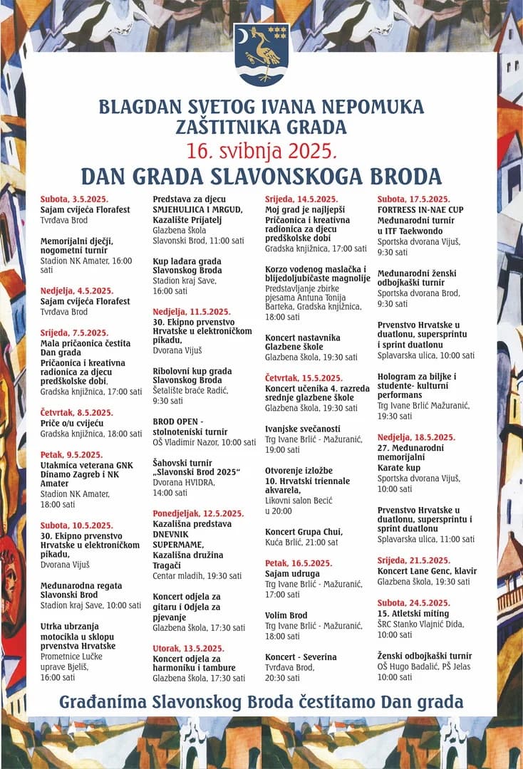 Program proslave Dana grada Slavonskog Broda