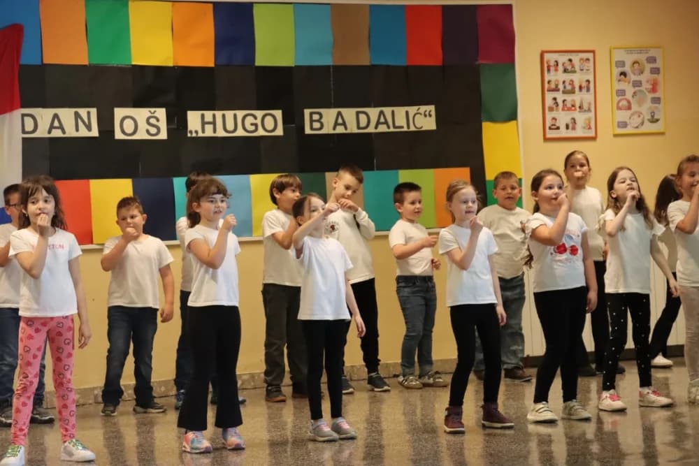 Vesela proslava Dana Osnovne škole Hugo Badalić