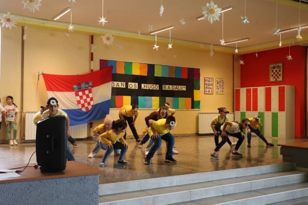 Vesela proslava Dana Osnovne škole Hugo Badalić