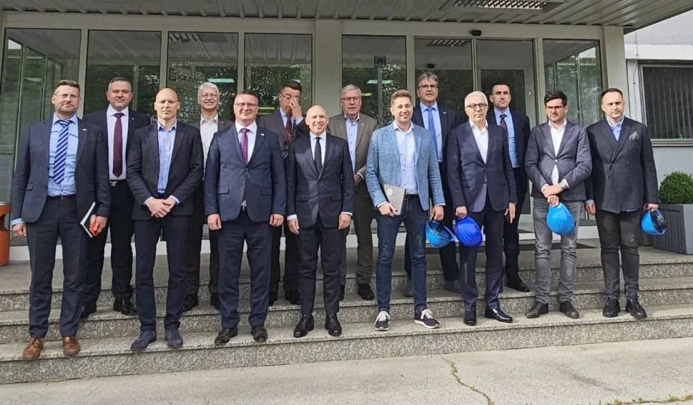 Đuro Đaković grupaciju posjetio Manfred Pentz, ministar za savezne i europske poslove u njemačkoj saveznoj pokrajini Hessen