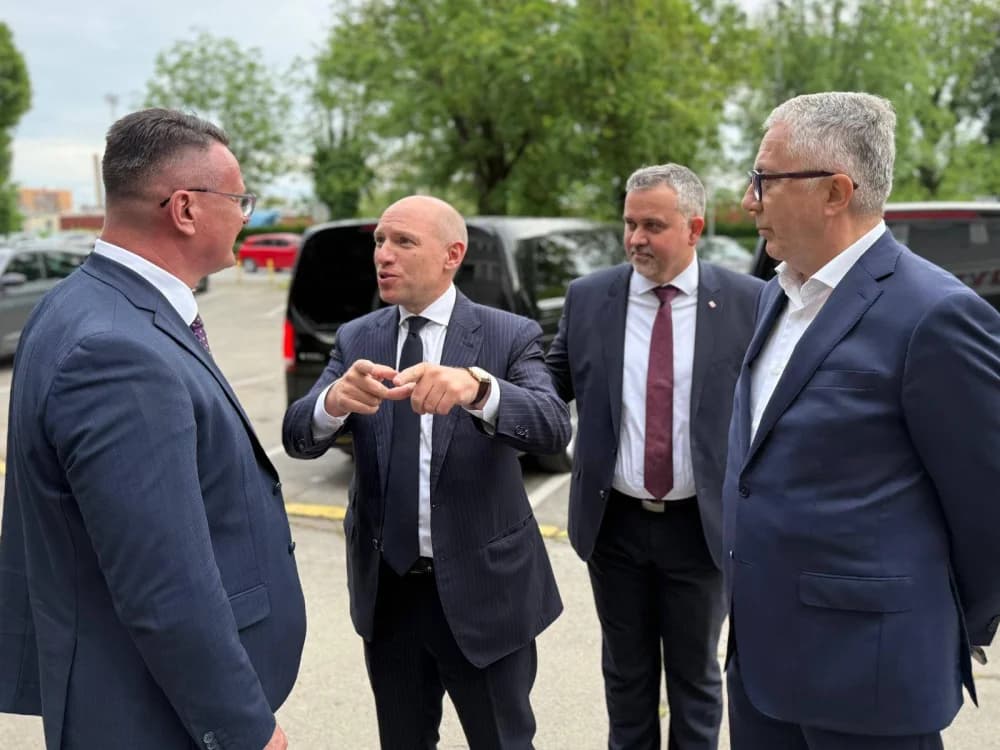 Đuro Đaković grupaciju posjetio Manfred Pentz, ministar za savezne i europske poslove u njemačkoj saveznoj pokrajini Hessen
