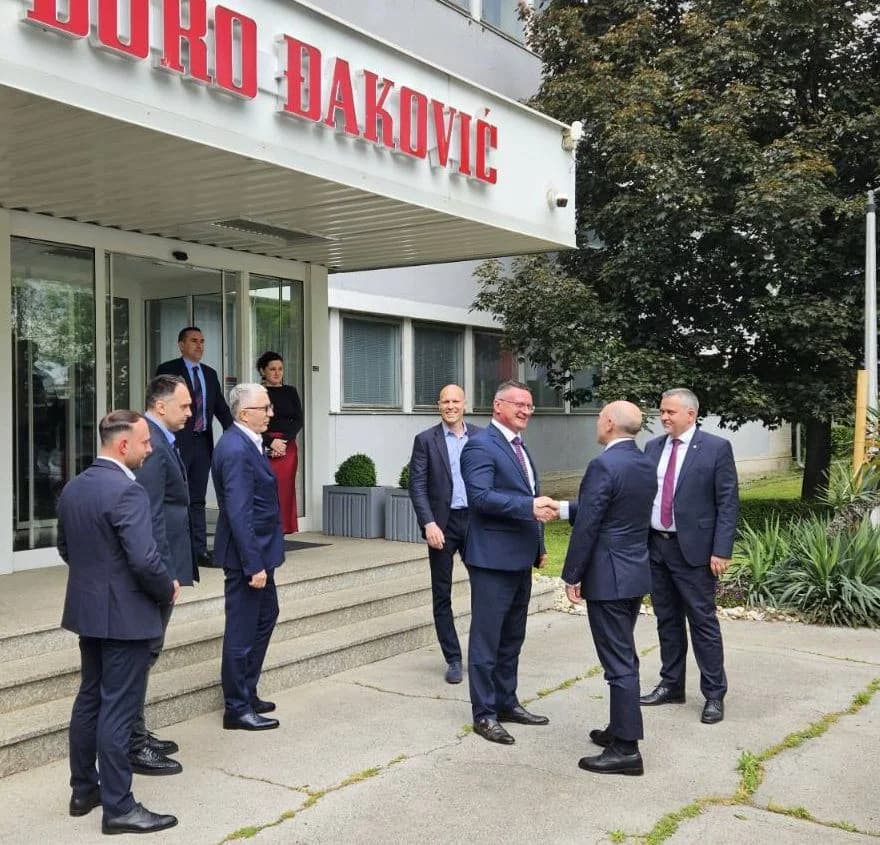 Đuro Đaković grupaciju posjetio Manfred Pentz, ministar za savezne i europske poslove u njemačkoj saveznoj pokrajini Hessen