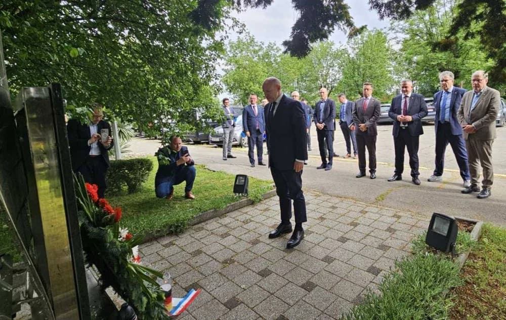 Đuro Đaković grupaciju posjetio Manfred Pentz, ministar za savezne i europske poslove u njemačkoj saveznoj pokrajini Hessen