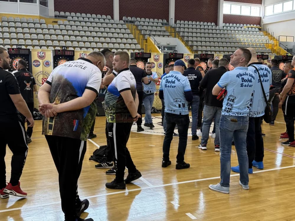U Sportskoj dvorani Vijuš počelo 30. Ekipno prvenstvo Hrvatske u elektroničkom pikadu