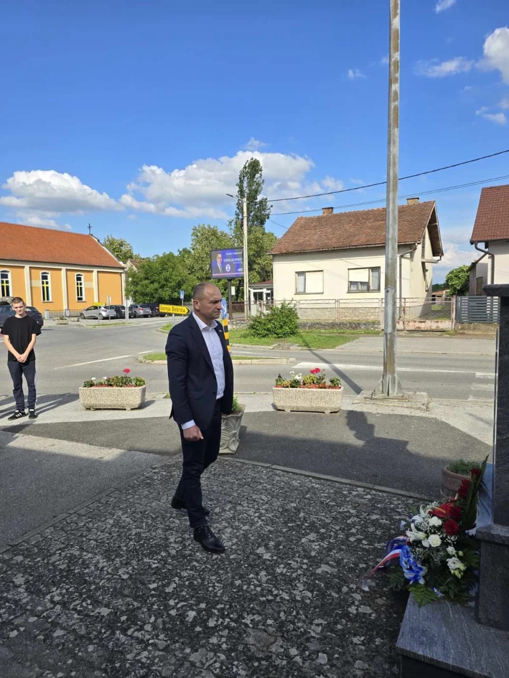 Potporu općinskom načelniku Općine Klakar Tomislavu Pendiću došao dati potpredsjednik Vlade RH i ministar obrane Ivan Anušić