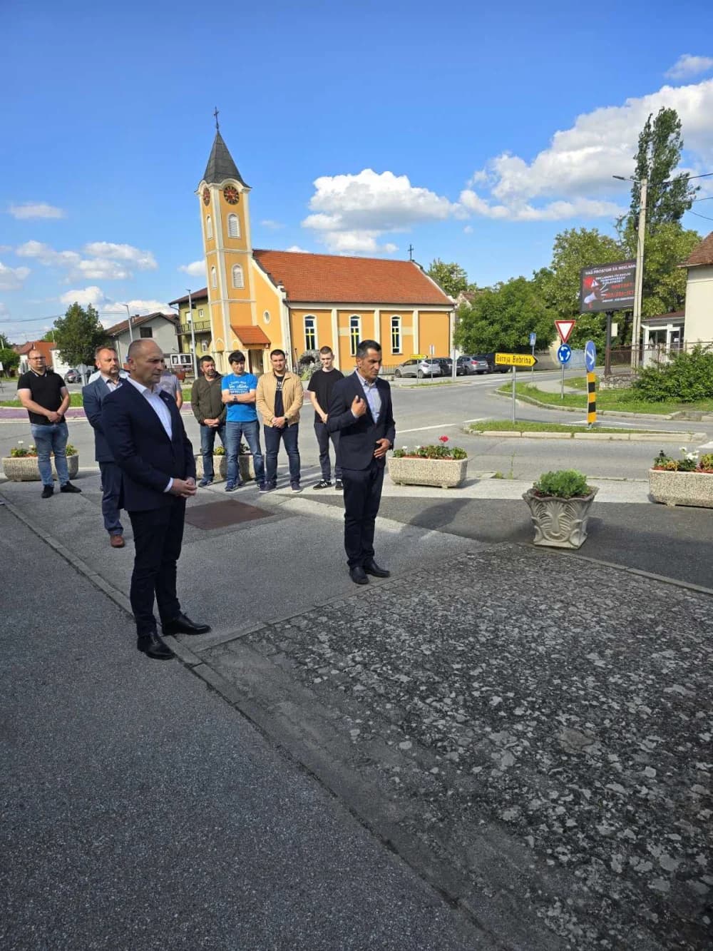 Potporu općinskom načelniku Općine Klakar Tomislavu Pendiću došao dati potpredsjednik Vlade RH i ministar obrane Ivan Anušić