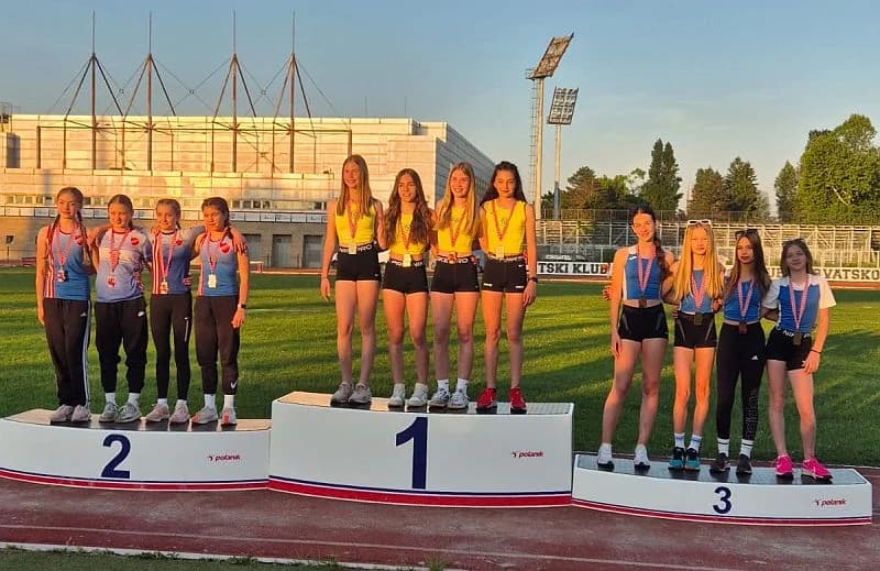 Mlade brodske atletičarke brončane na PH u štafetama!