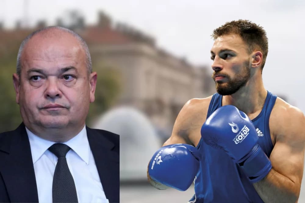 Duspara je u kvazi-sportskoj igri, zvanoj nesportsko ponašanje, porazio dvostrukog europskog prvaka Gabrijela Veočića.