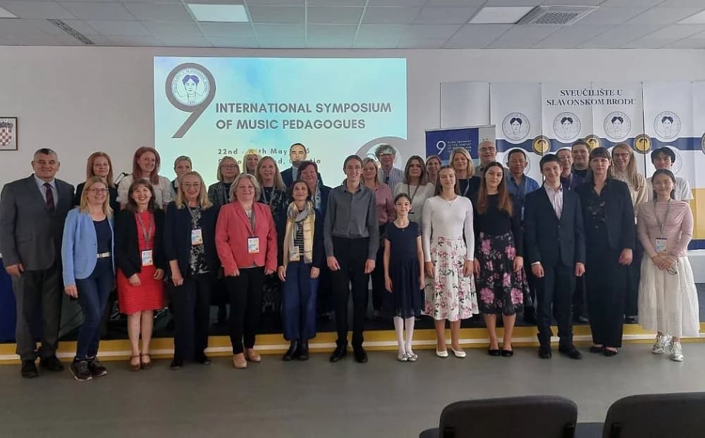 Sveučilištu u Slavonskom Brodu bilo domaćin 9. međunarodnom simpoziju glazbenih pedagoga