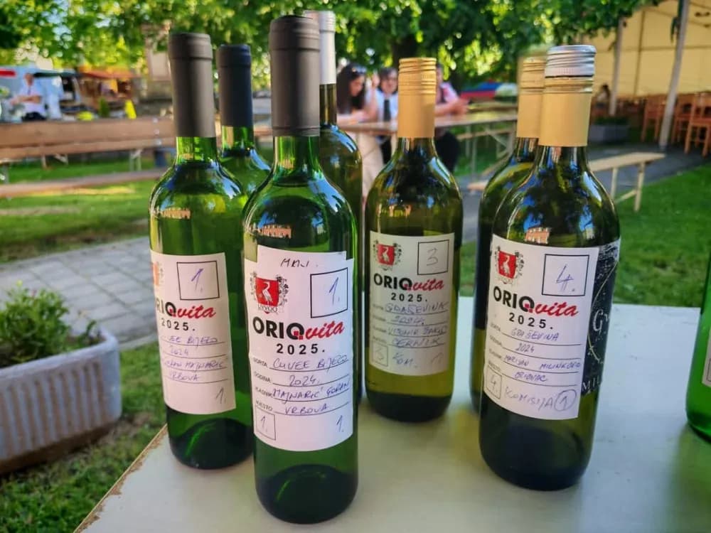 Nikad više nagrađenih vina na Orioviti u Oriovcu
