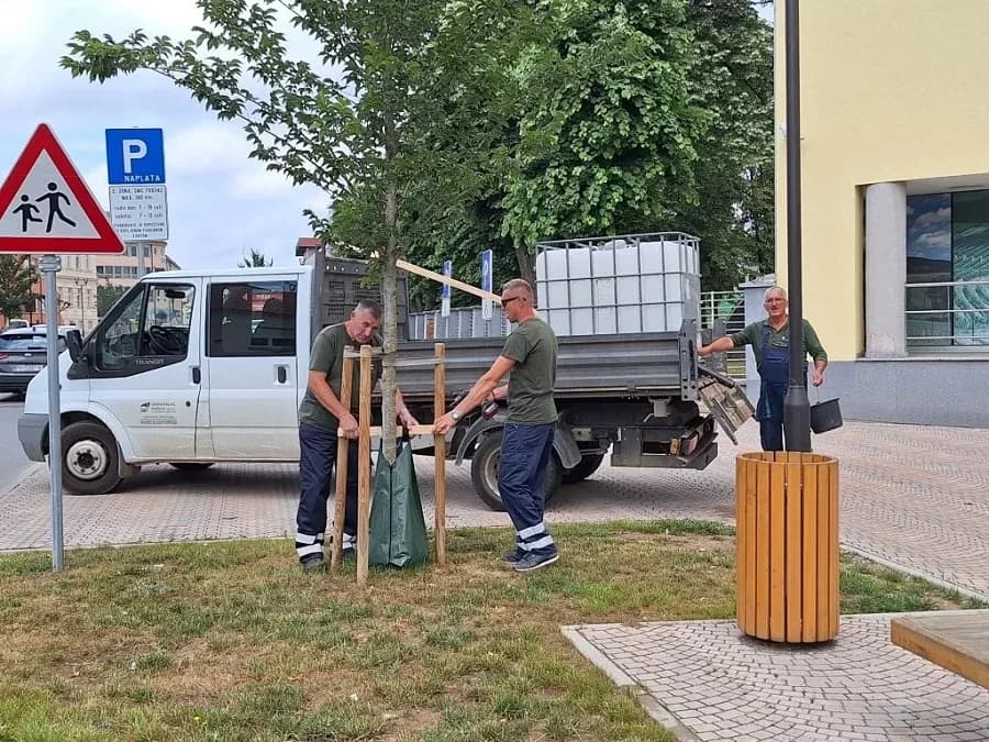 Nove vreće za zalijevanje stabala diljem Slavonskog Broda