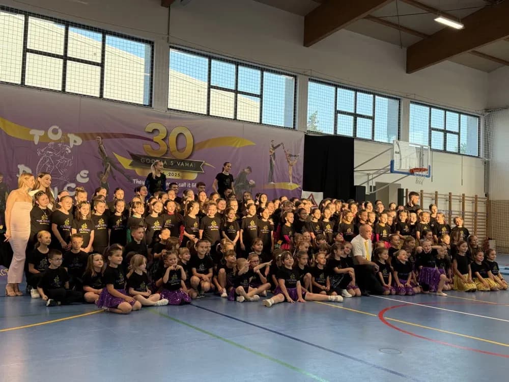 Športsko plesni klub Top Dance obilježio 30 godina predanog rada s djecom i mladima