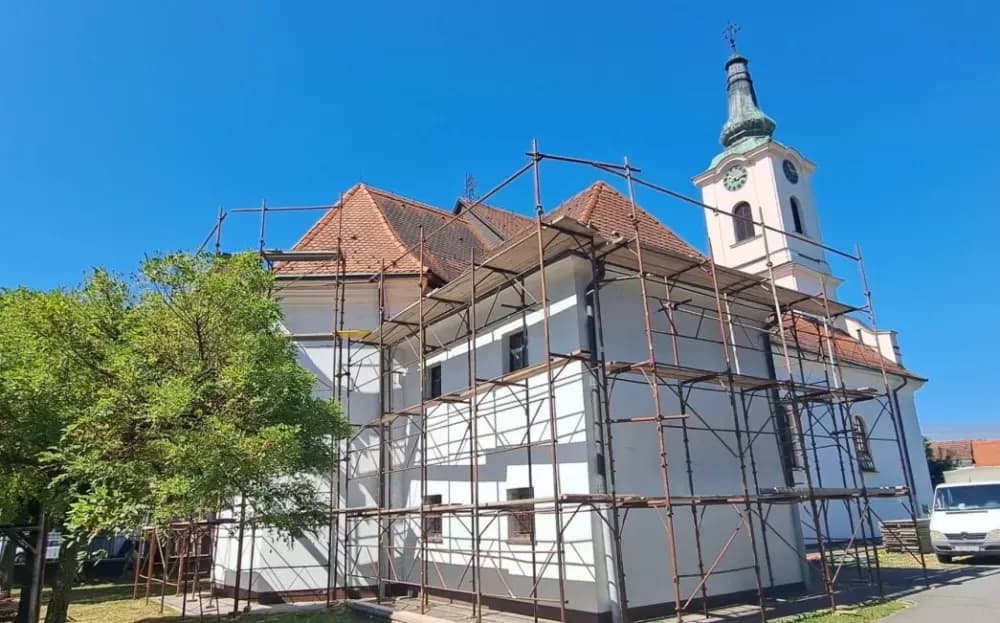 Skele na Gospinoj ʼMaloj crkviʼ, nastavljaju se radovi na obnovi zaštićenog spomenika kulture
