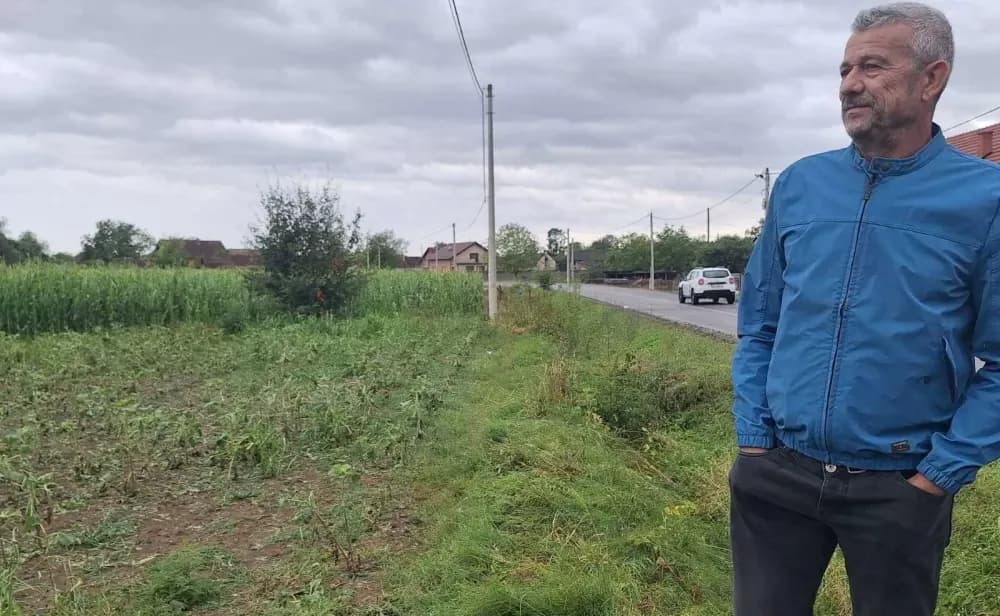 ŠTETE STOPOSTOTNE - Ratari očajni, jaka tuča uništila proljetne usjeve, najviše stradali kukuruz i soja