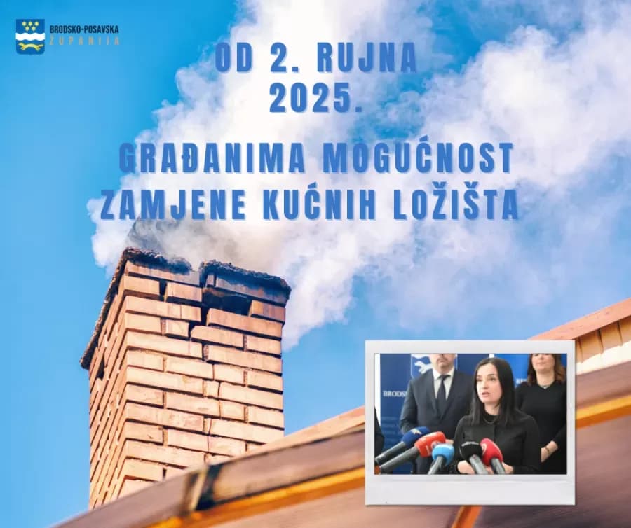 Građanima će biti moguće sufinanciranje zamjene kućnih ložišta