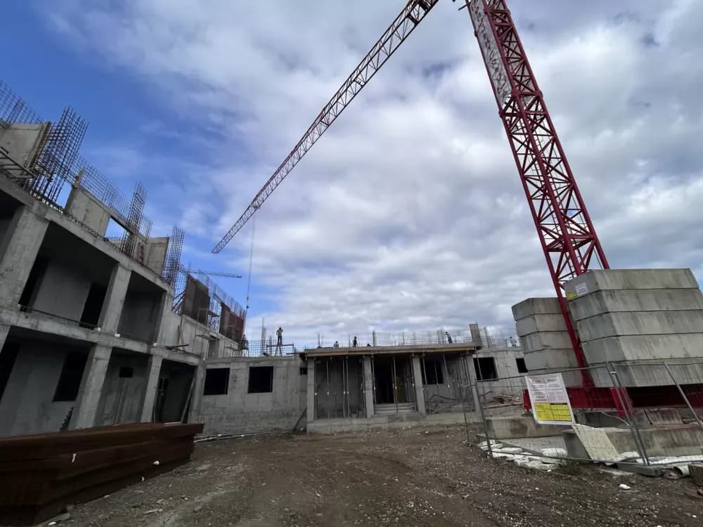 Na gradilištu u Borovskoj ulici sve je življe — radovi na izgradnji Centra za starije osobe vidljivo napreduju