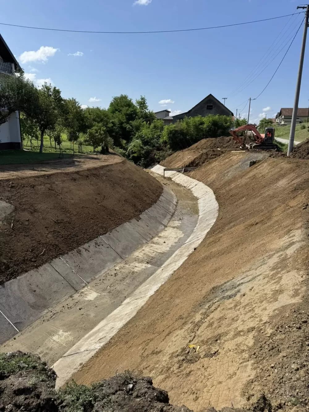 Uređuje se bujični vodotok Kikovac u Sibinju: „Želimo spriječiti kritične točke ovog bujičara“