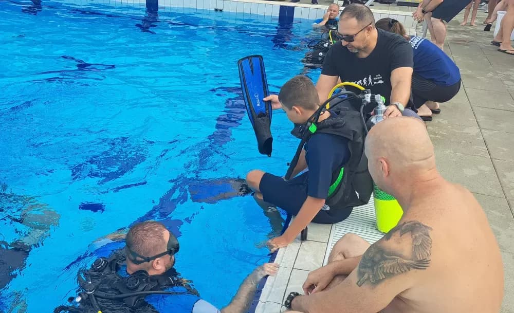 Veliki odaziv djece na još jednu Malu školu ronjenja