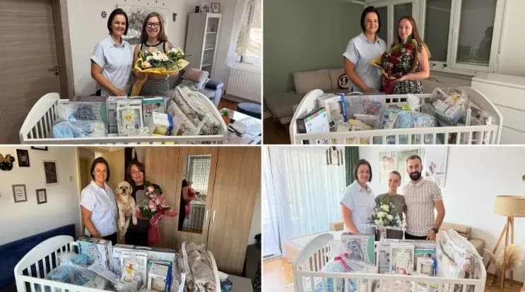 Mali građani, velika dobrodošlica: Slavonski Brod dodijelio nove pakete za bebe