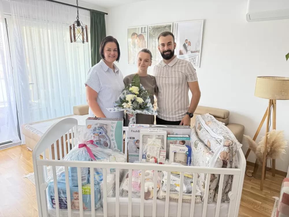 Mali građani, velika dobrodošlica: Slavonski Brod dodijelio nove pakete za bebe