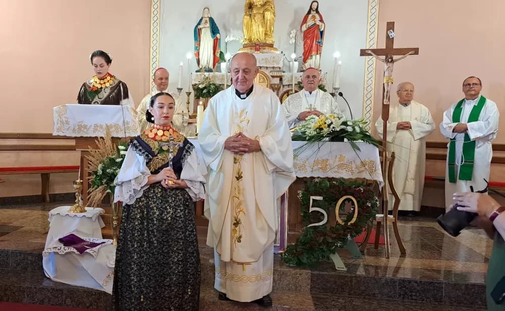 Zlatnu misu proslavio preč. Blaž Zmaić, rođeni Perkovčanin